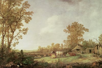 Bauernhofszene von Aelbert Cuyp